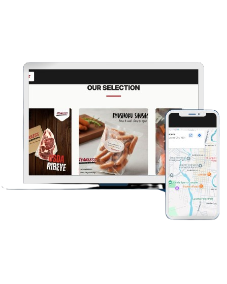 Steakless Wholesale Digital Storefront